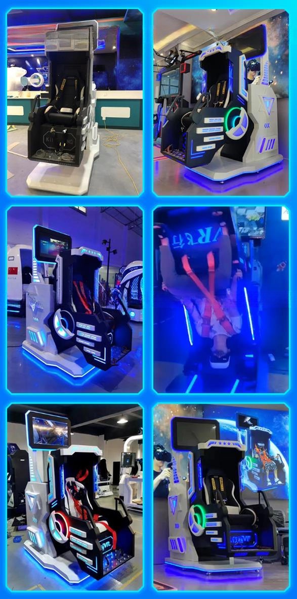 Super crazy immersive VR flight simulator 9d vr 360 degree rotation chair 360 vr simulator