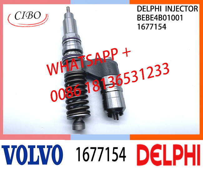 VOL 1677154 BEBE4B01001 Fuel engine Diesel Injector 1677154 BEBE4B01001 A0 for VOL D12 3045 EURO SPEC