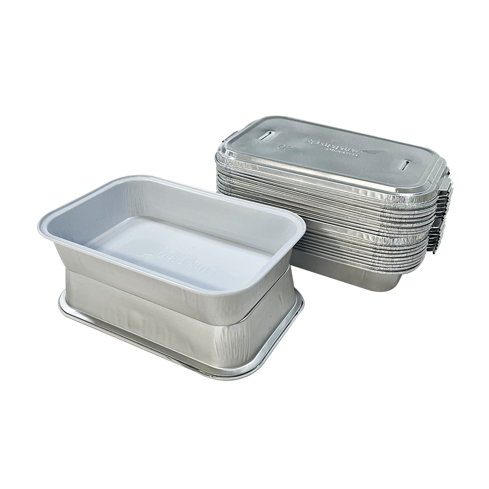 Practical Takeaway Packing Box for Disposable BBQ Container Aluminum Foil Lunch Box