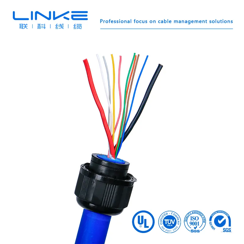 Underwater Power Cable Liquid Level Control Float Switch with Cable Floating Cable Stairs Subsea Communication Cable
