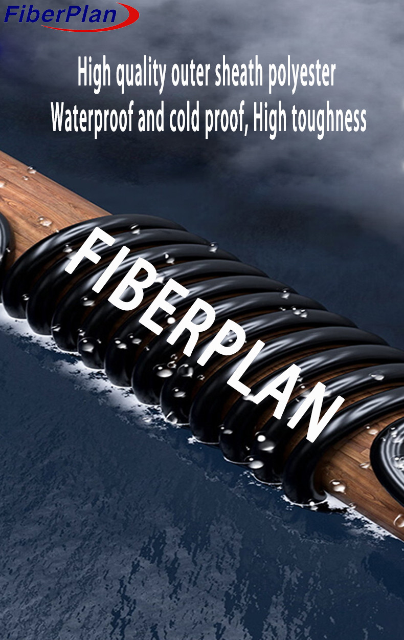 GYTS Flexible Duct Fiber Optic Cable For Long Distance Communication