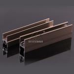 6063 Kitchen Cabinet Profiles , Aluminum Extrusion Profiles Customize Diameter