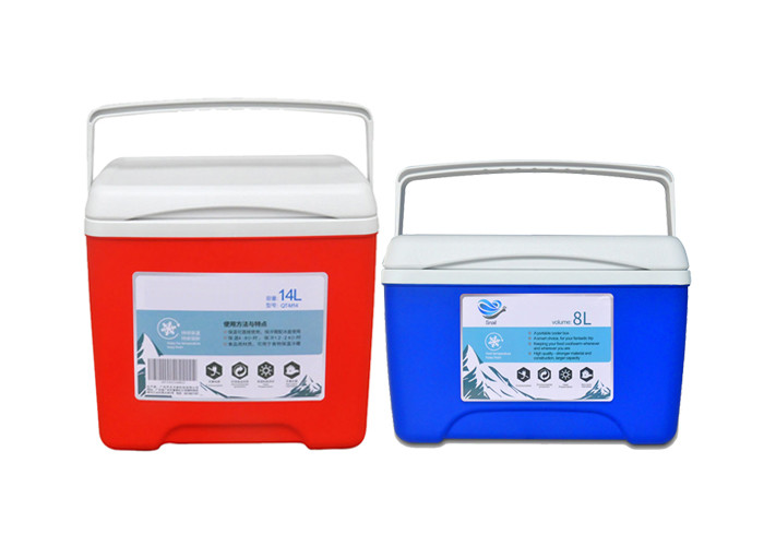 30L Insulated Cool Box / Outdoor Plastic Ice Cool Box For Meat Transportation
