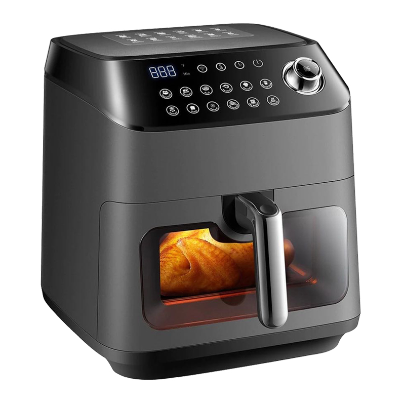 5L 6L 7L 8L Visible Dual Air Fryer Fast Cooking Hot Oilless Smart Wifi