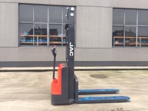 China Electromagnetic Walking Electric Hydraulic Stacker 1.5T 1500kg CDD15J wholesale