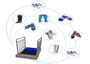 China School Canteen Entrance 1m Shoe Sole Cleaner Machine wholesale
