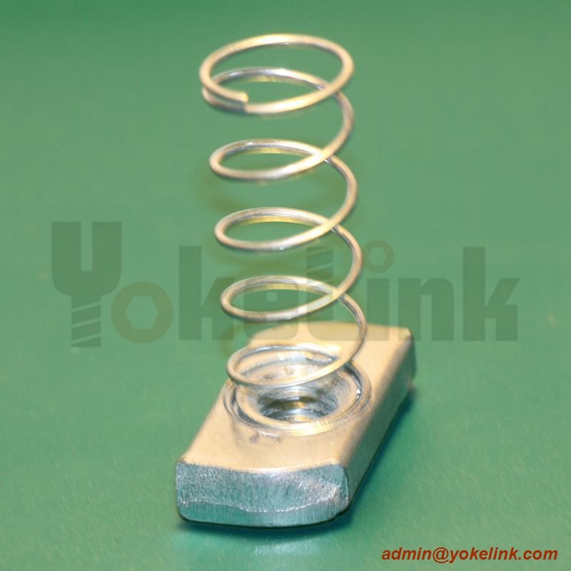 Factory price Zinc plated M12 Long Spring Channel Nut For strut channel