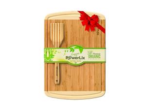 China Bamboo 3 Piece Cutting Board Antimicrobial , Large Wooden Chopping Block wholesale