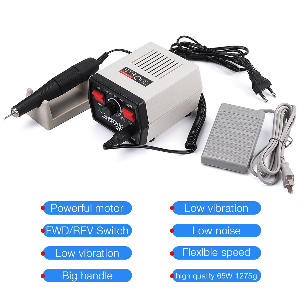 65W Table Top Grinder Polisher Drill With 102L Electric Micro Motor 35000rpm