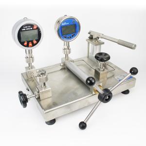 China High Pressure Gauge Calibration Pump Calibrator Table Machine on sale