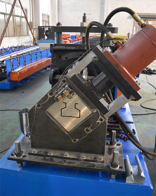 Warehouse Pallet Rack Roll Forming Machine with 80 Ton Press Machine Heavy Duty