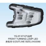 China Front turning lamp led, using on bus, oem no. IC20.61540 for sale