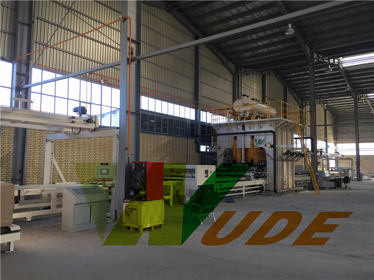 Melamine Laminated Particle Board Lamination Machine High Efficiency Automatic