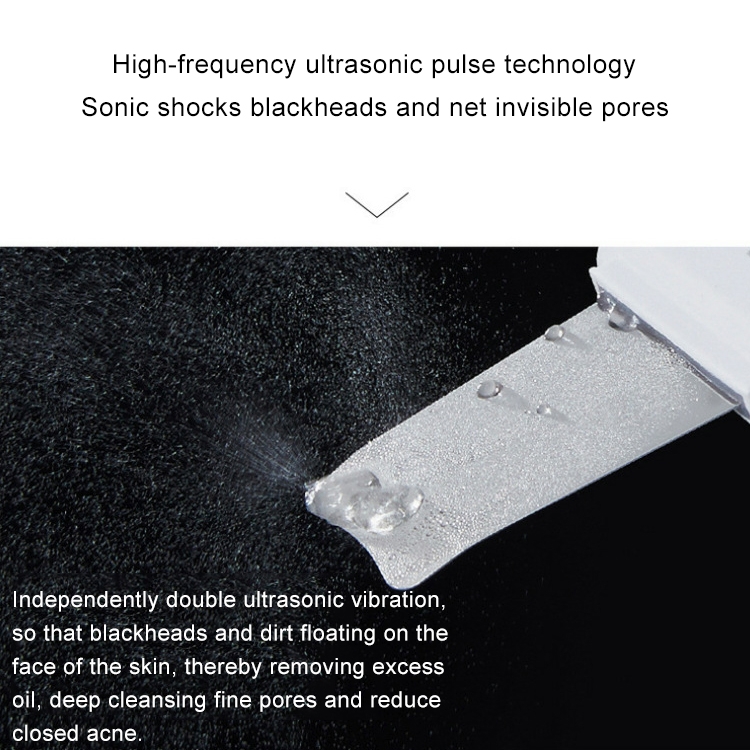 Portable Ultrasonic Skin Scrubber Machine Deep Cleansing Exfoliators For Home Use