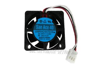 China Industrial Sanyo Denki Servo Cooling Fan 109P0424H7D28 DC24V Rated Voltage wholesale