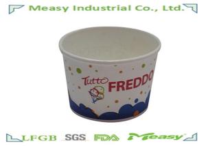 China Healthy Disposable Paper Ice Cream Cups with Transparent Dome Lid wholesale