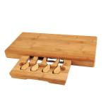Custom Sustainable Kitchen Cutting Board Natural Bamboo Charcuterie Cheese Board