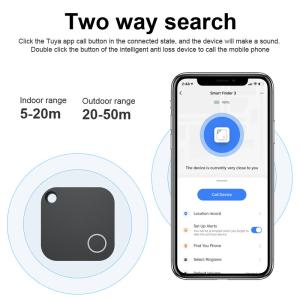 China Wireless Anti Lost ABS Personal Alarm Keychain Smart Wallet Tracker wholesale