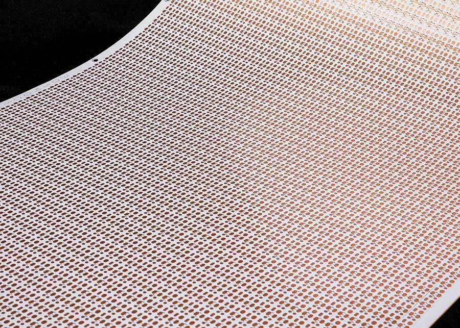 2835 LED Strip Flexible Circuit Board With 5V Double Sided White Film