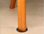 OD 25mm ID 19mm Plastic Furniture Glides Anti Skid Chair Glide Caps