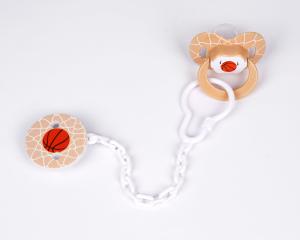 China ISO9001 S M L 110℃ ABS Baby Silicone Soother wholesale