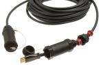 Armored HDMI 2.0 hybrid fiber optical cable