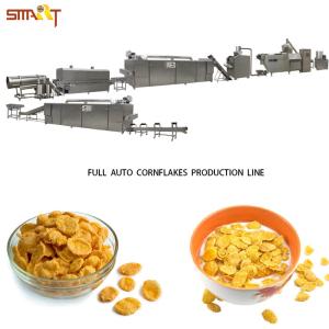 China Healthy Food 85KW 2500kg/h Corn Flakes Production Line wholesale