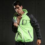 Fitness Clothing Long - Sleeved Running Wear Mid / High / Low Waist Type
