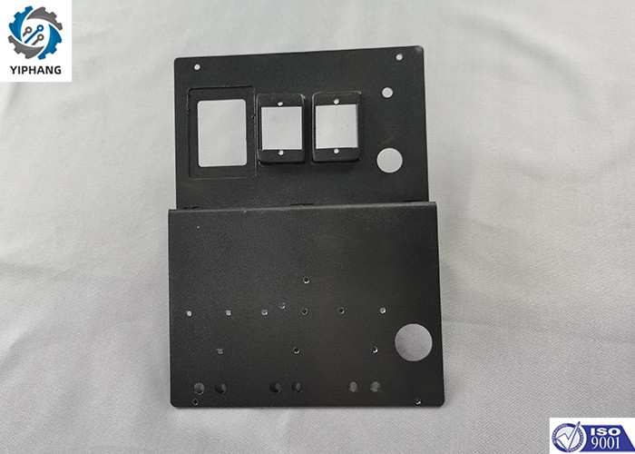 SPCC Port Plate Brackets Custom Sheet Metal Parts Sheet Metal Punching Services 1.5mm