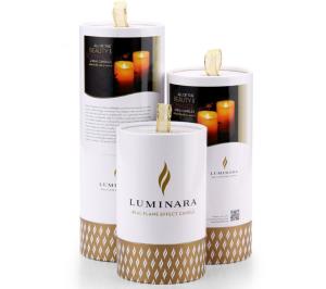 China Pantone Printing Hard Paper Cylinder Box Soy Candle Packaging wholesale