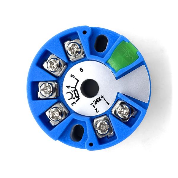 High Precision Intelligent Temperature Transmitter Module front view