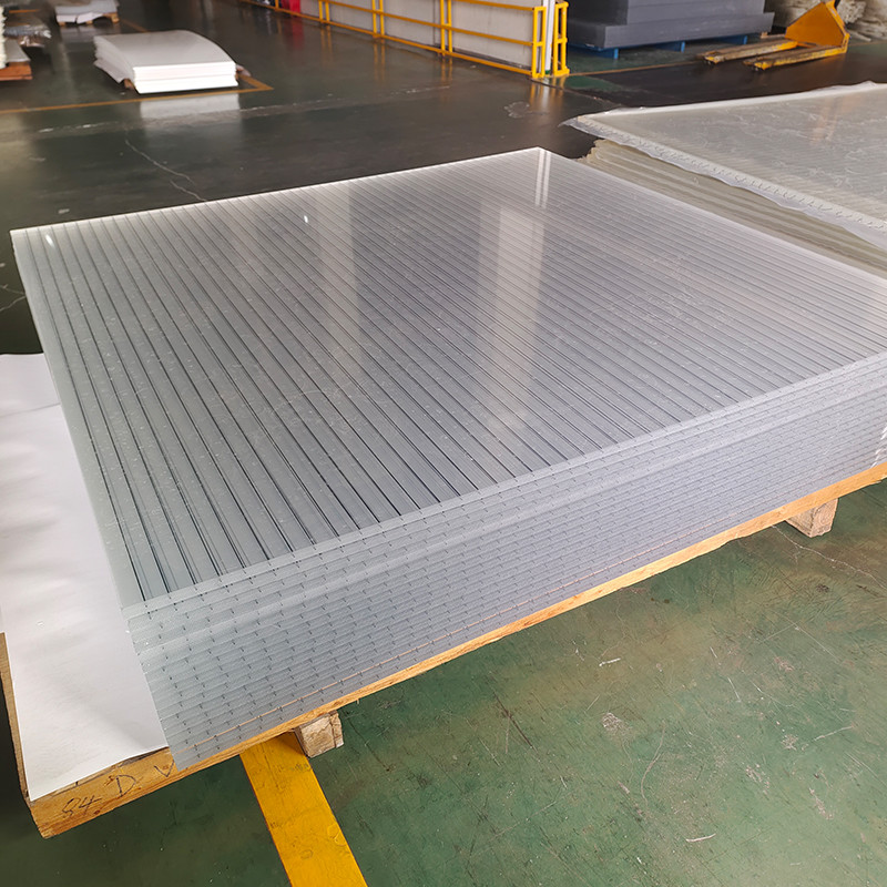 15mm Highway Decorative Pmma Panel Transparent Noise Barrier Fence