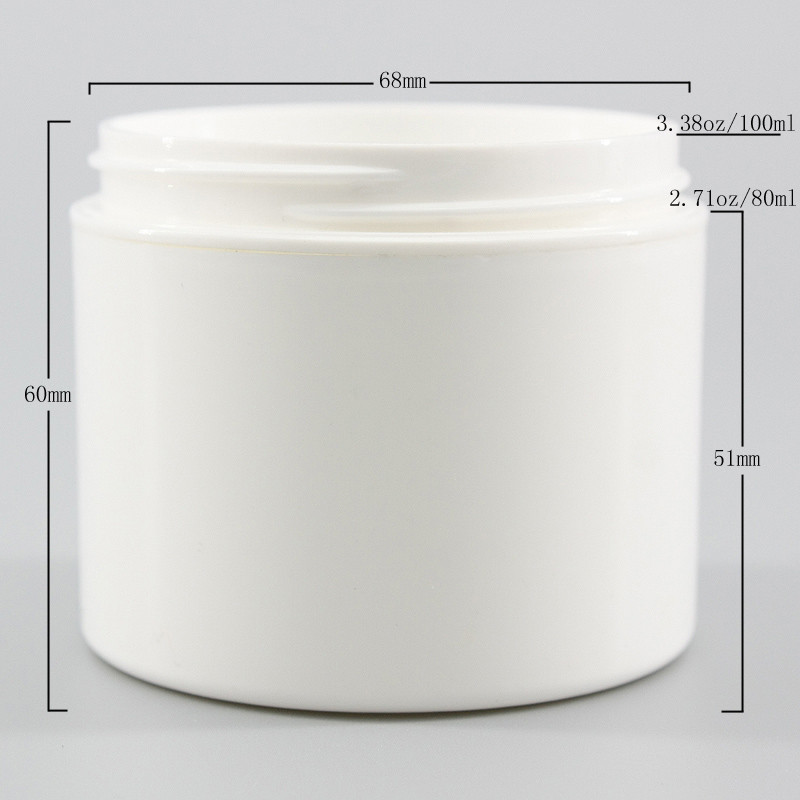 PP Plastic 28g 80ml Biodegradable Plastic Jars