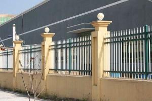 China Modern Design Wrought Iron Fence Railing Waterproof Environmentally Friendly wholesale