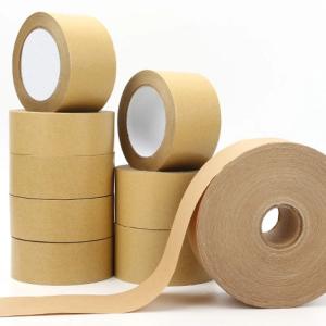 China Biodegradable Printed Kraft Paper Adhesive Tape Package wholesale