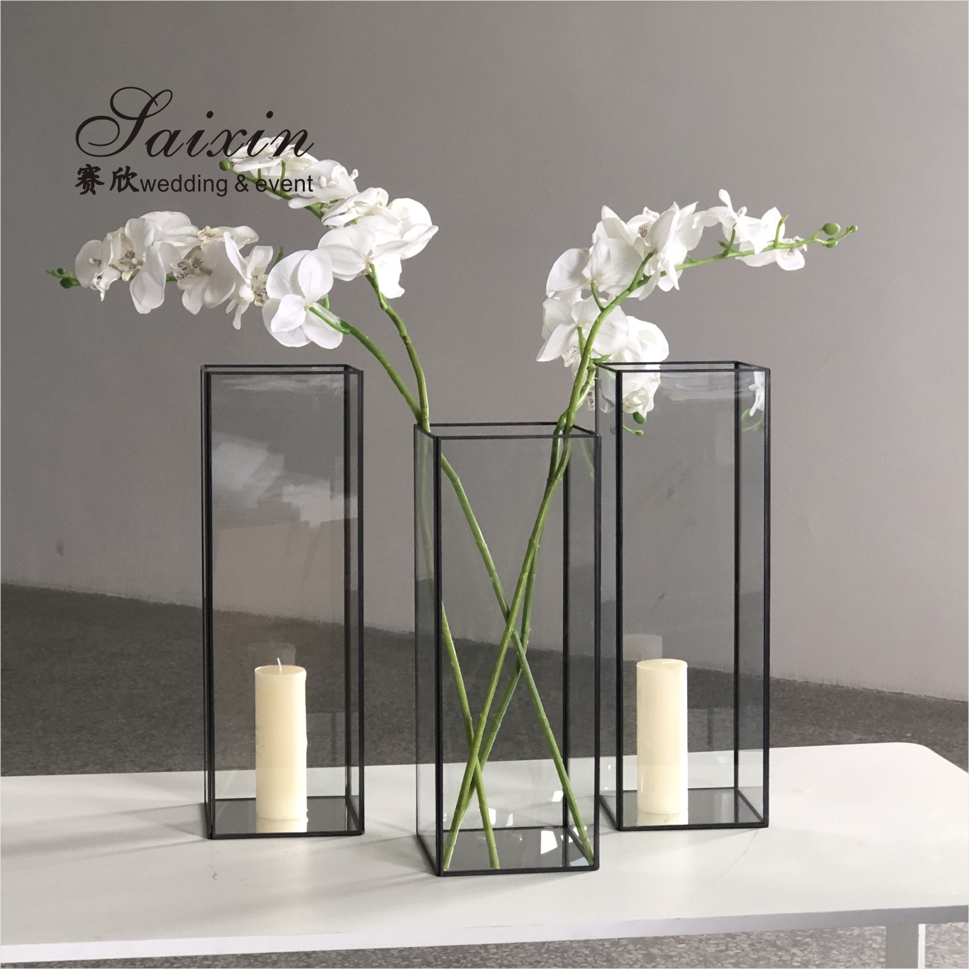SX-C014 Wholesale Cheap Event Decor Tealight Glass Cup Real Wax Candle
