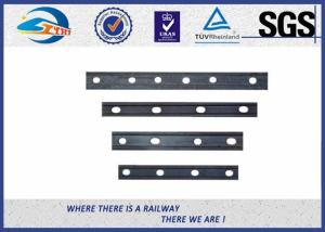 China Oxide Black 132RE 6 holes Railway Fishplate 45# Steel / Railroad Fish Plate wholesale