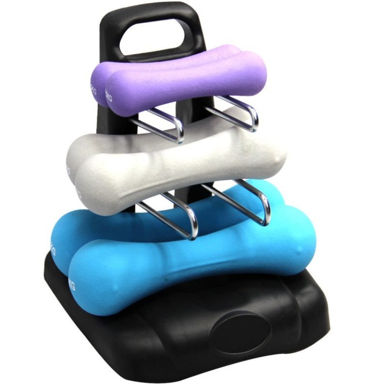 Hexagon Bone Shaped Dumbbells 1KG Hand Weights For Body Building