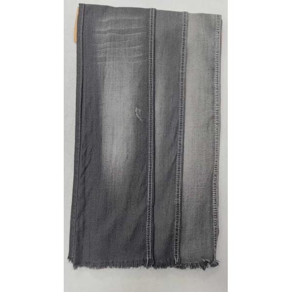 Light weight 5.7oz BLACK/WHITE with full width 69/71" No Stretch Denim fabric JSD2036B for wholesale denim fabric
