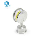 10 Bar Gas Cylinder Pressure Gauge Stainless Steel Hygienic Diaphragm