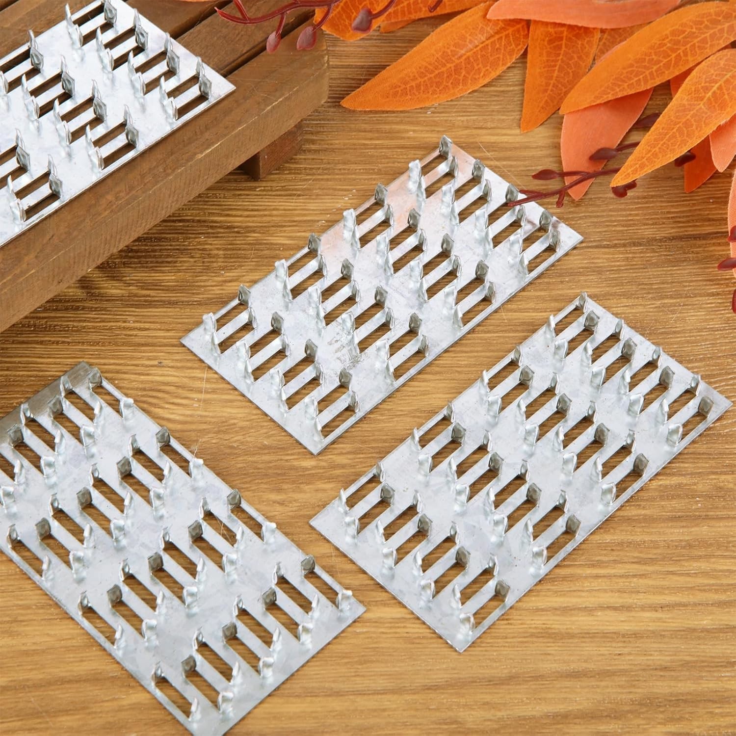 Pronged Truss Plate Flat Mending Plates Repair Tie Bracket