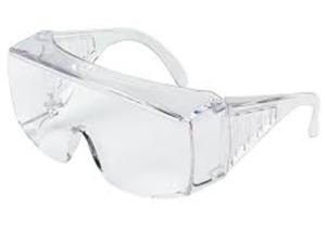China Transparent PVC+PC Medical Safety Goggles / Disposable Medical Isolation Goggles wholesale