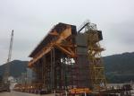 Durable Underslung Bridge Crane , Launcher Crane High Load Bearing Strength