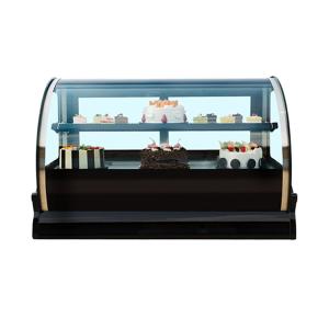 China R134a Dual Curved Glass Refrigerated Bakery Display Case 4.2AMPS wholesale