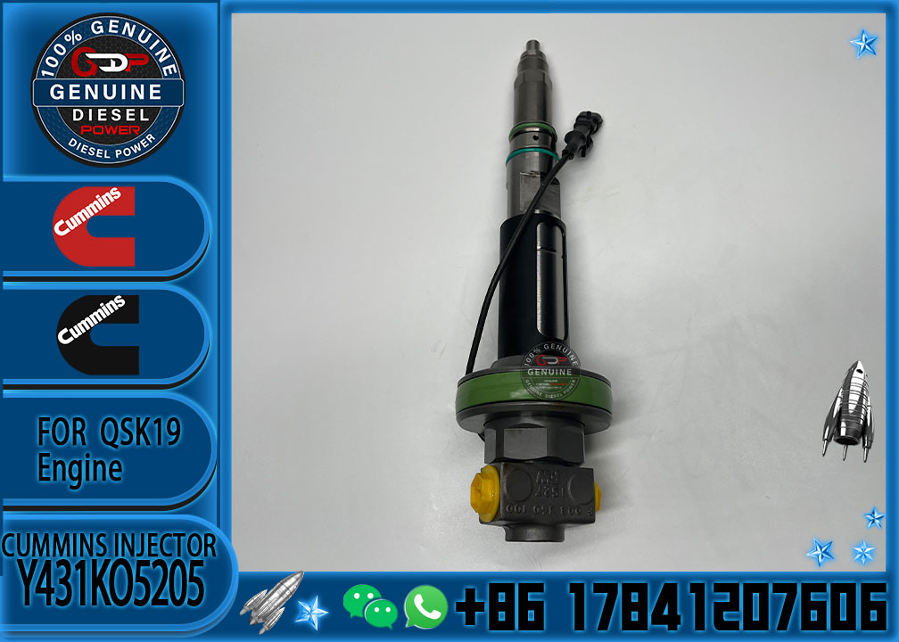 Engine parts truck spare parts QSK19 injector assembly 0986435614 diesel fuel injector Y431KO5205