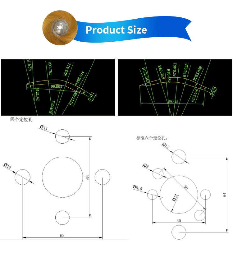 9CrSi Round Cutting Blade For Fabric Roll Strip Slitting Machine
