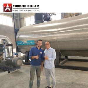 China 7000KW Industrial Three Pass Oil Thermal Oil Boiler For Textile Factory wholesale