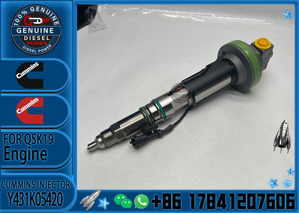 Diesel Fuel Injector Y 431 K05 420 For QSK19 38 50 60 Injector Y431K05420