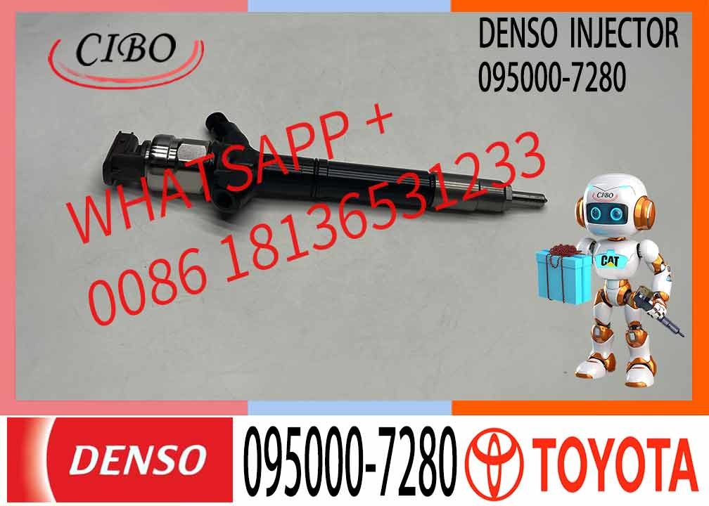 Denso Common Rail Fuel Injector 095000-7220 095000-7240 095000-7250 095000-7270 095000-7280