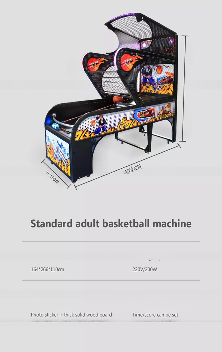 Hot selling children mini arcade basketball sports game machine